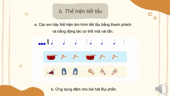 Giáo án PPT Âm nhạc 6 cánh diều Tiết 4: Ôn tập Bài đọc nhạc số 3, Ôn tập bài tập hợp âm và bài tập tiết tấu, Ôn tập bài hát Bụi phấn