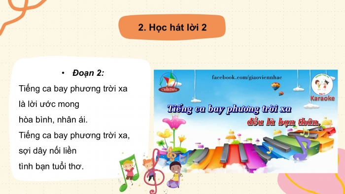 Giáo án PPT Âm nhạc 6 cánh diều Tiết 1: Hát bài Tình bạn bốn phương, kết hợp gõ đệm bằng nhạc cụ gõ, Trải nghiệm và khám phá