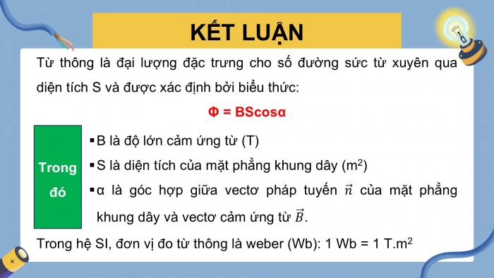 Giáo án điện tử Vật lí 12 chân trời Bài 12: Hiện tượng cảm ứng điện từ