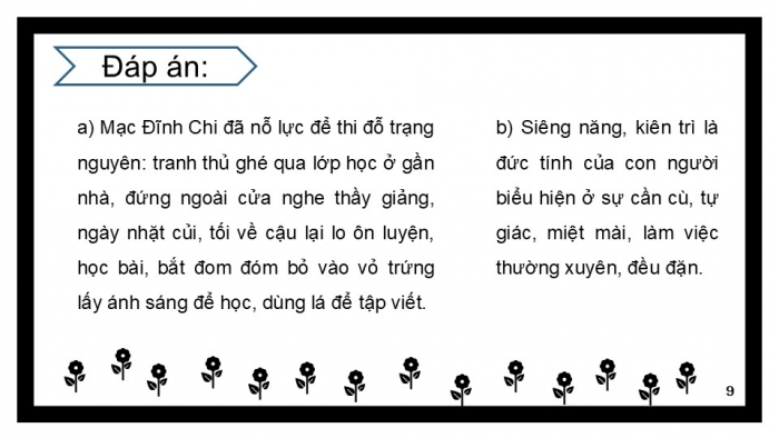 Giáo án PPT Công dân 6 kết nối Bài 3: Siêng năng, kiên trì