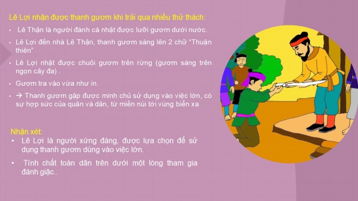 Giáo án PPT Ngữ văn 6 cánh diều Bài 1: Sự tích Hồ Gươm