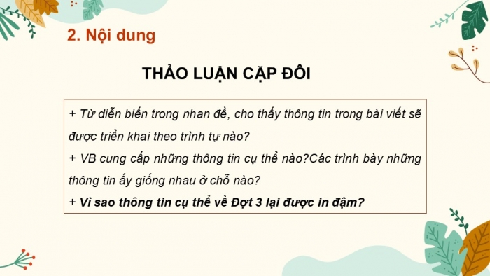 Giáo án PPT Ngữ văn 6 cánh diều Bài 5: Diễn biến Chiến dịch Điện Biên Phủ