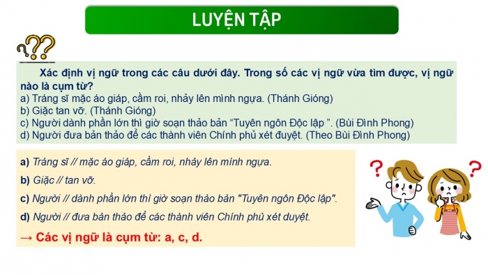 Giáo án PPT Ngữ văn 6 cánh diều Bài 5: Thực hành tiếng Việt