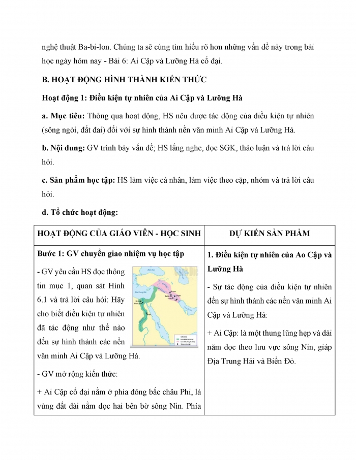 Giáo án và PPT đồng bộ Lịch sử 6 cánh diều