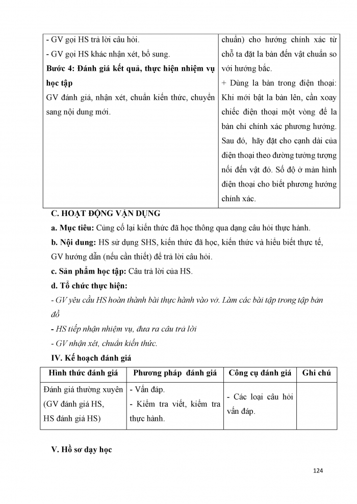 Giáo án và PPT Địa lí 6 cánh diều Bài 12 Thực hành: Đọc lược đồ địa hình tỉ lệ lớn và lát cắt địa hình đơn giản