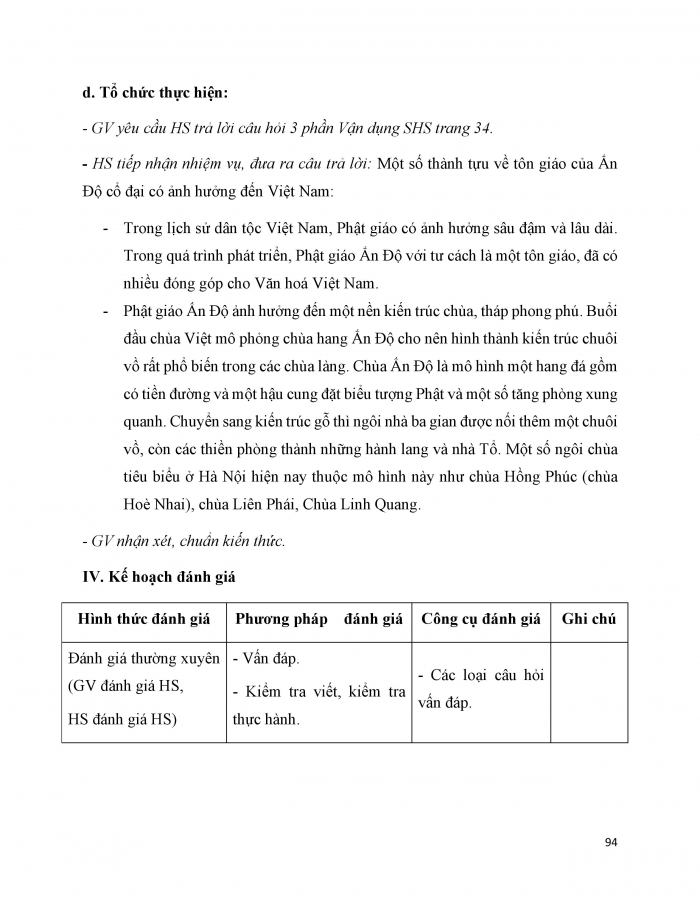 Giáo án và PPT Lịch sử 6 cánh diều Bài 7: Ấn Độ cổ đại