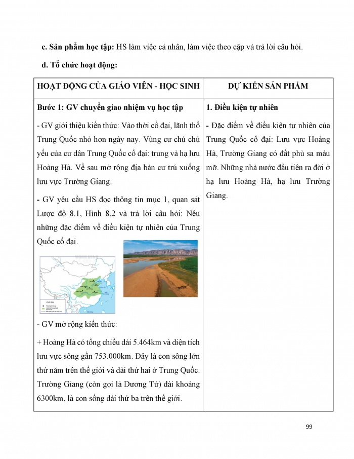 Giáo án và PPT Lịch sử 6 cánh diều Bài 8: Trung Quốc từ thời cổ đại đến thế kỉ VII