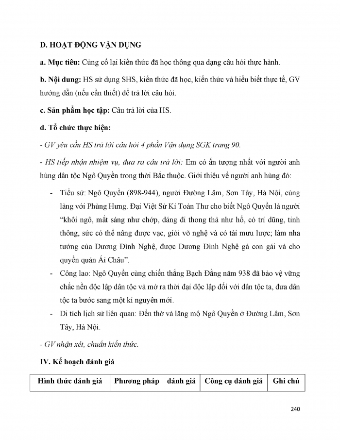 Giáo án và PPT Lịch sử 6 cánh diều Bài 17: Bước ngoặt lịch sử đầu thế kỉ X