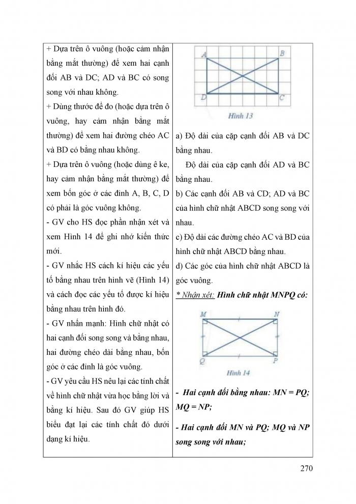 Giáo án và PPT Toán 6 cánh diều Bài 2: Hình chữ nhật. Hình thoi