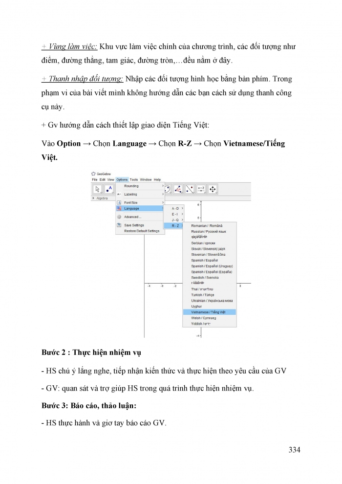 Giáo án và PPT Toán 6 cánh diều Thực hành phần mềm GeoGebra