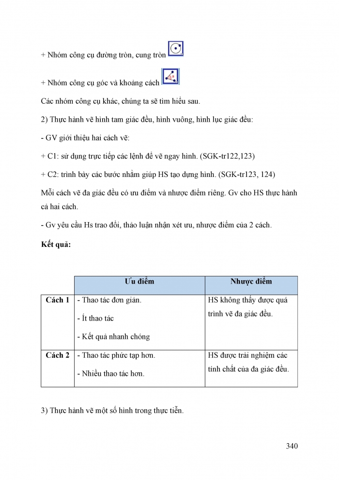 Giáo án và PPT Toán 6 cánh diều Thực hành phần mềm GeoGebra