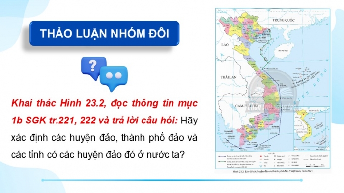 Giáo án điện tử Địa lí 9 chân trời Bài 23: Phát triển tổng hợp kinh tế và bảo vệ tài nguyên, môi trường biển đảo