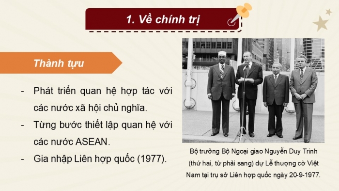 Giáo án điện tử Lịch sử 9 kết nối Bài 18: Việt Nam từ năm 1976 đến năm 1991 (P3)