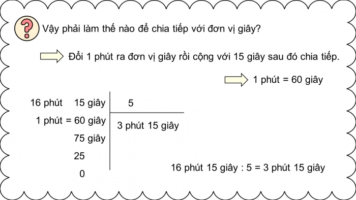 Giáo án điện tử Toán 5 chân trời Bài 81: Chia số đo thời gian