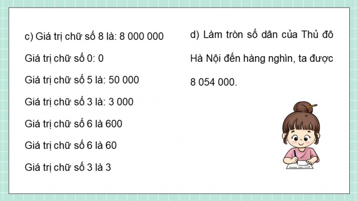 Giáo án điện tử Toán 5 chân trời Bài 87: Ôn tập số tự nhiên