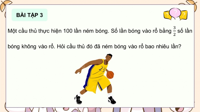 Giáo án điện tử Toán 5 chân trời Bài 100: Ôn tập một số yếu tố xác suất