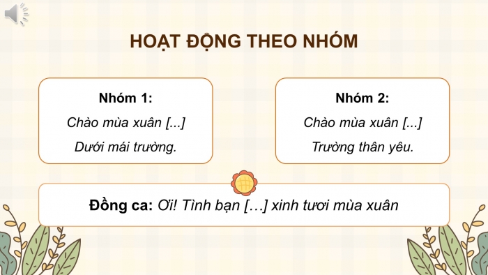 Giáo án điện tử Âm nhạc 5 chân trời Tiết 2: Ôn tập hát Mùa xuân tình bạn, Nghe nhạc Điệu nhảy hài hước (Chương 5, Tổ khúc ba-lê số 1) của D. Sô-xờ-ta-cô-vích (D. Shostakovich)