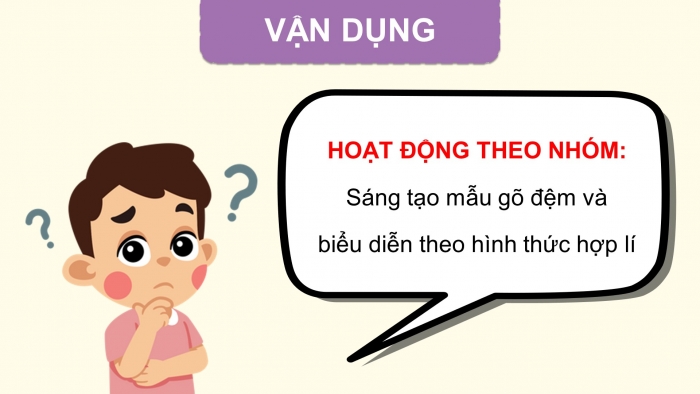 Giáo án điện tử Âm nhạc 5 chân trời Tiết 3: Làm nhạc cụ gõ bằng ống nước, Bài đọc nhạc số 4