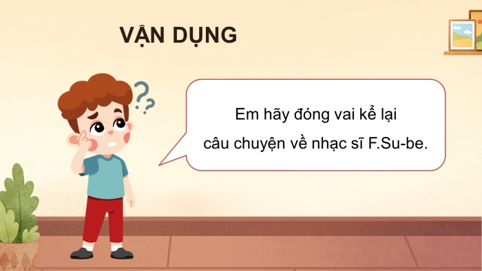 Giáo án điện tử Âm nhạc 5 chân trời Tiết 3: Thường thức âm nhạc Trí tưởng tượng của nhạc sĩ F. Su-be (F. Schubert), Nhà ga âm nhạc