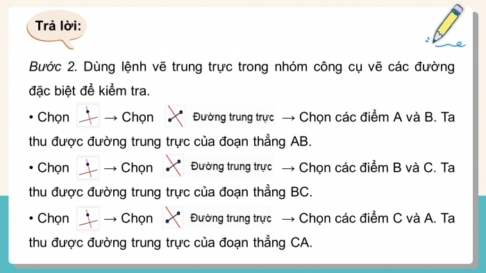 Giáo án điện tử Toán 9 kết nối Hoạt động thực hành trải nghiệm: Vẽ hình đơn giản với phần mềm GeoGebra