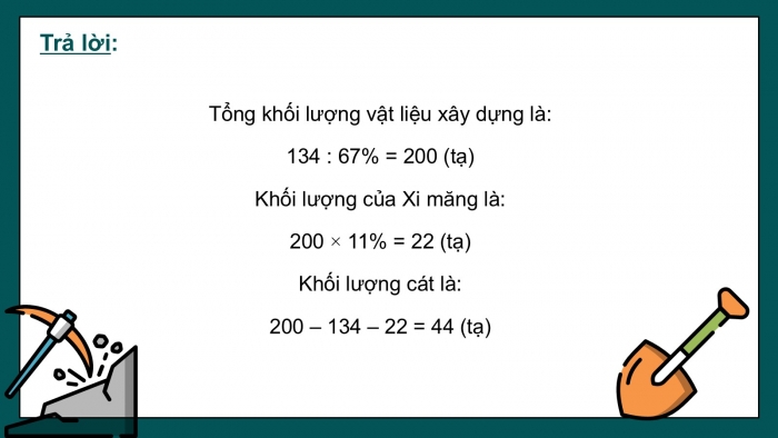 Giáo án PPT dạy thêm Toán 5 Chân trời bài 63: Em làm được những gì?