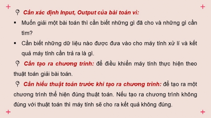 Giáo án điện tử Tin học 9 cánh diều Chủ đề F Bài 1: Các bước giải toán bằng máy tính