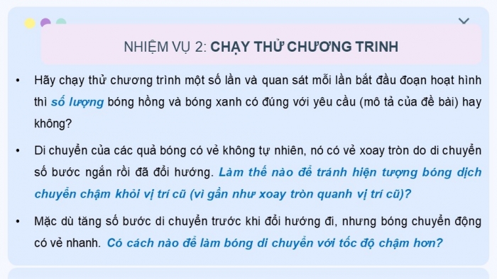 Giáo án điện tử Tin học 9 cánh diều Chủ đề F Bài 3: Thực hành tạo và chạy thử chương trình