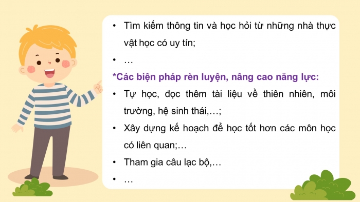 Giáo án điện tử Hoạt động trải nghiệm 9 cánh diều Chủ đề 8 - Hoạt động giáo dục 2: Rèn luyện bản thân theo nghề em quan tâm