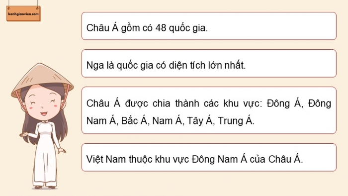 Giáo án điện tử Lịch sử và Địa lí 5 cánh diều Bài 20: Các châu lục và đại dương trên thế giới