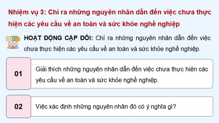 Giáo án điện tử Hoạt động trải nghiệm 12 chân trời bản 2 Chủ đề 7: Phân tích xu hướng phát triển nghề và thị trường lao động (P2)