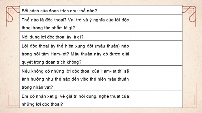 Giáo án điện tử Ngữ văn 9 cánh diều Bài 9: Phân tích một tác phẩm kịch