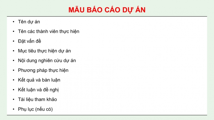 Giáo án điện tử chuyên đề Sinh học 12 cánh diều Bài 10: Dự án điều tra về sinh thái nhân văn