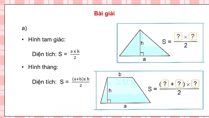 Giáo án điện tử Toán 5 kết nối Bài 71: Ôn tập hình học