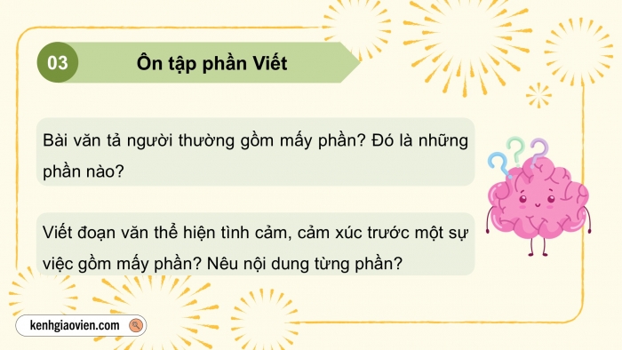 Giáo án PPT dạy thêm Tiếng Việt 5 chân trời bài Ôn tập và Đánh giá cuối năm học (Tiết 1)