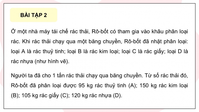 Giáo án điện tử Toán 5 kết nối Bài 74: Ôn tập một số yếu tố thống kê và xác suất