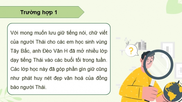 Giáo án điện tử Kinh tế pháp luật 12 chân trời Bài 13: Quyền và nghĩa vụ của công dân trong bảo vệ di sản văn hoá, môi trường và tài nguyên thiên nhiên