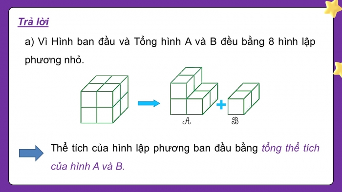 Giáo án PPT dạy thêm Toán 5 Chân trời bài 69: Thể tích của một hình