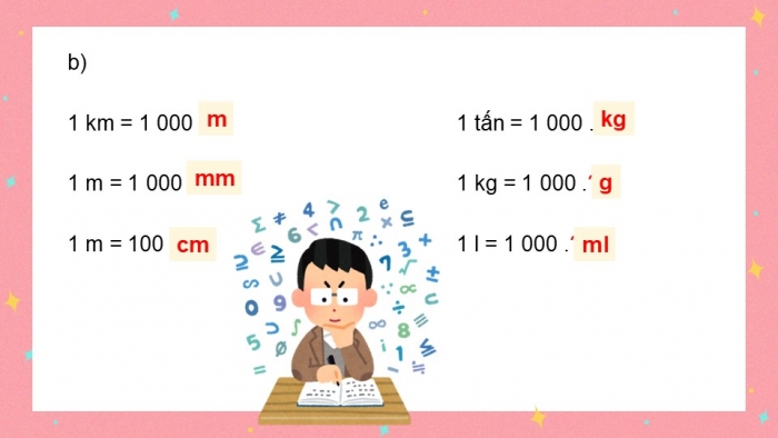 Giáo án điện tử Toán 5 chân trời Bài 95: Ôn tập độ dài, khối lượng, dung tích, nhiệt độ, tiền Việt Nam