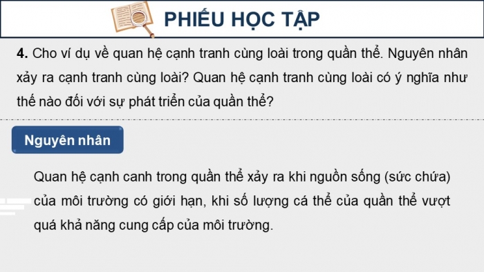 Giáo án điện tử Sinh học 12 kết nối Bài 24: Sinh thái học quần thể