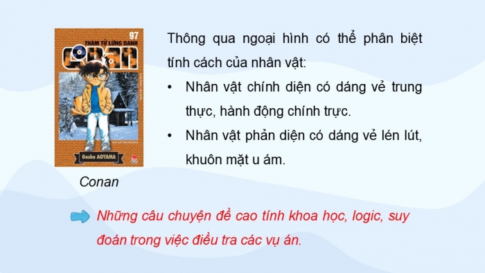 Giáo án điện tử Mĩ thuật 5 cánh diều Bài 12: Nhân vật truyện em yêu thích