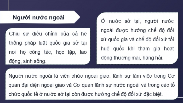 Giáo án điện tử Kinh tế pháp luật 12 cánh diều Bài 16: Công pháp quốc tế về dân cư, lãnh thổ và biên giới quốc gia, Luật Biển quốc tế