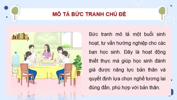 Giáo án điện tử Hoạt động trải nghiệm 12 chân trời bản 2 Chủ đề 8: Quyết định lựa chọn nghề nghiệp cho bản thân (P1)