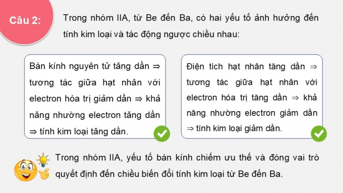 Giáo án điện tử Hoá học 12 kết nối Bài 25: Nguyên tố nhóm IIA