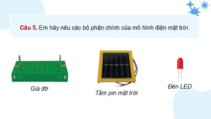 Giáo án điện tử Công nghệ 5 chân trời Bài Ôn tập Phần 2