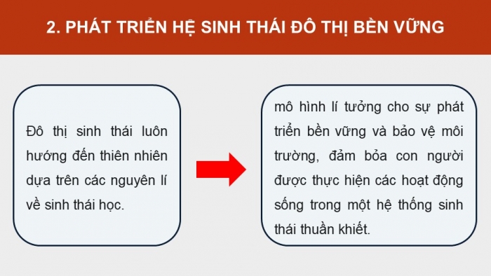 Giáo án điện tử chuyên đề Sinh học 12 chân trời Bài 9: Giá trị sinh thái nhân văn trong một số lĩnh vực