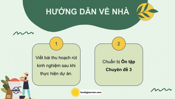 Giáo án điện tử chuyên đề Sinh học 12 cánh diều Bài 10: Dự án điều tra về sinh thái nhân văn