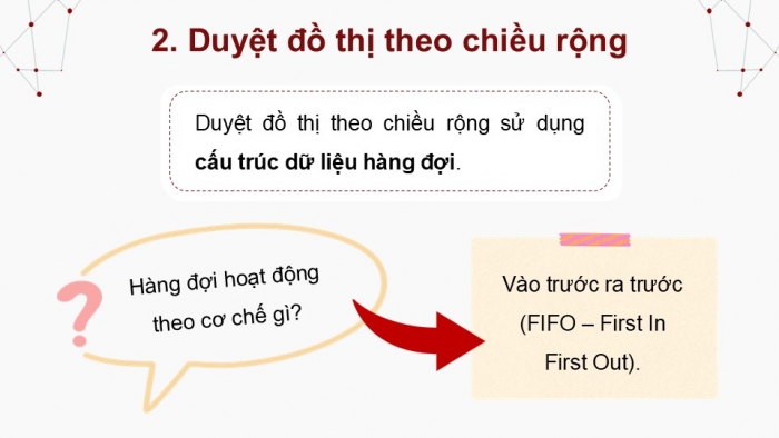 Giáo án điện tử chuyên đề Khoa học máy tính 12 cánh diều Bài 4: Duyệt đồ thị