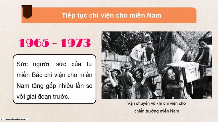 Giáo án điện tử Lịch sử 9 kết nối Bài 17: Việt Nam kháng chiến chống Mỹ, cứu nước, thống nhất đất nước giai đoạn 1965 – 1975 (P3)