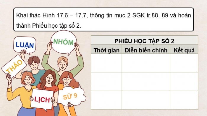 Giáo án điện tử Lịch sử 9 kết nối Bài 17: Việt Nam kháng chiến chống Mỹ, cứu nước, thống nhất đất nước giai đoạn 1965 – 1975 (P4)