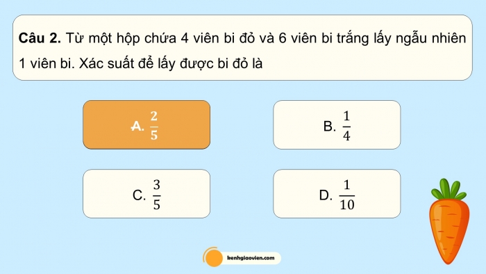 Giáo án điện tử Toán 9 kết nối Bài tập cuối chương VIII